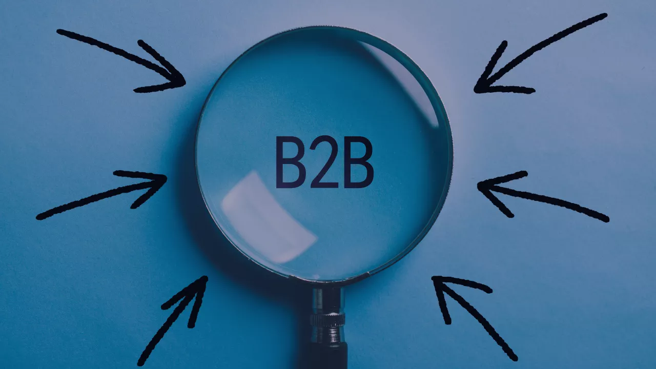 B2B Business concept