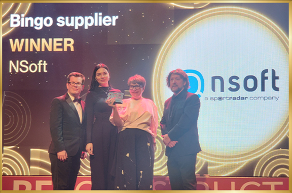 NSoft receives Bingo Supplier Award EGR B2B 2023