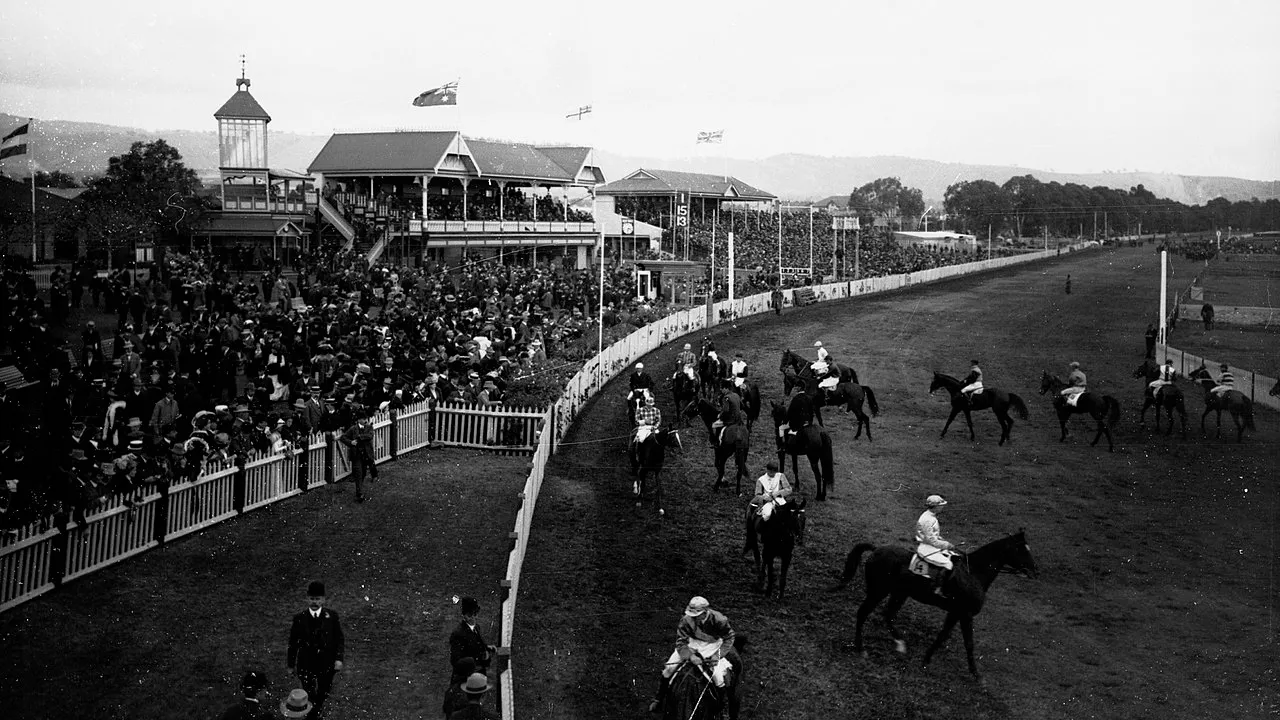 Victoria Park Race Track in Adelaide
