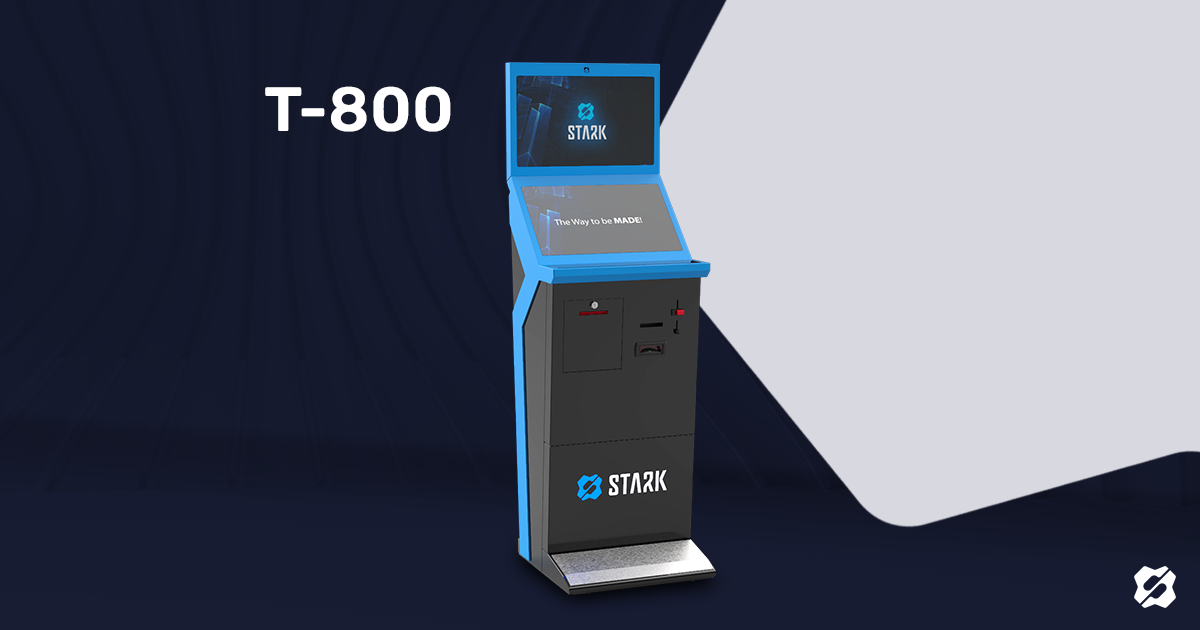 T-800 customizable kiosk